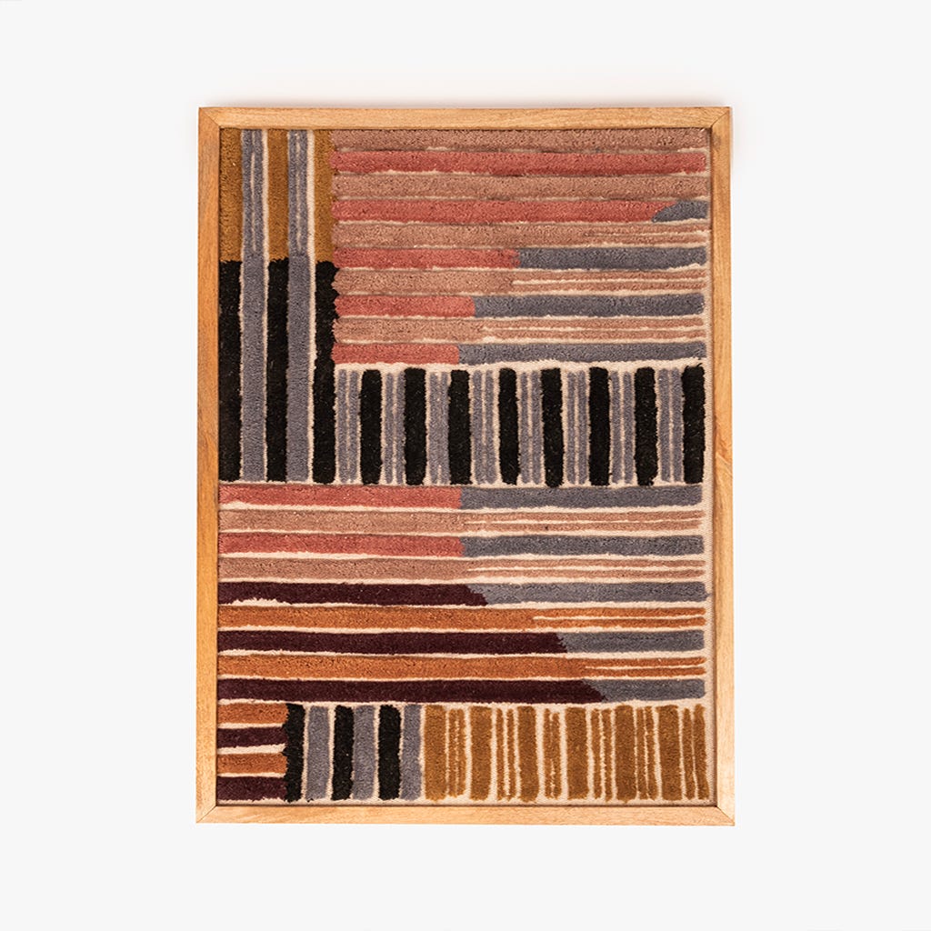 Quadro de Tapeçaria Riscas TAPI