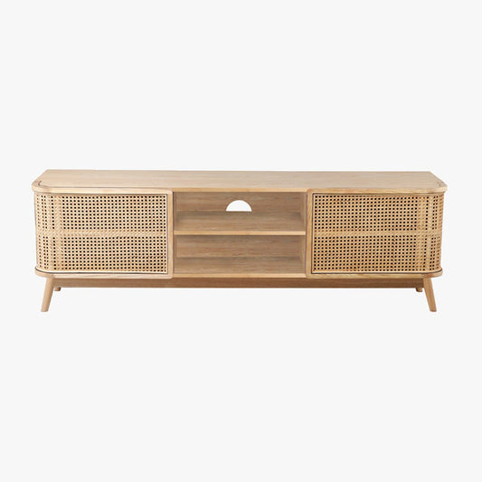 TV Unit Rattan 160x44x50cm CARTAGO
