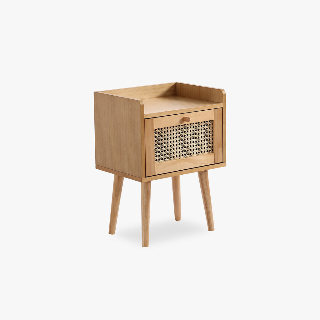 Mesa de cabeceira rattan 40x30x55cm CARTAGO