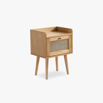 Mesa de cabeceira rattan 40x30x55cm CARTAGO