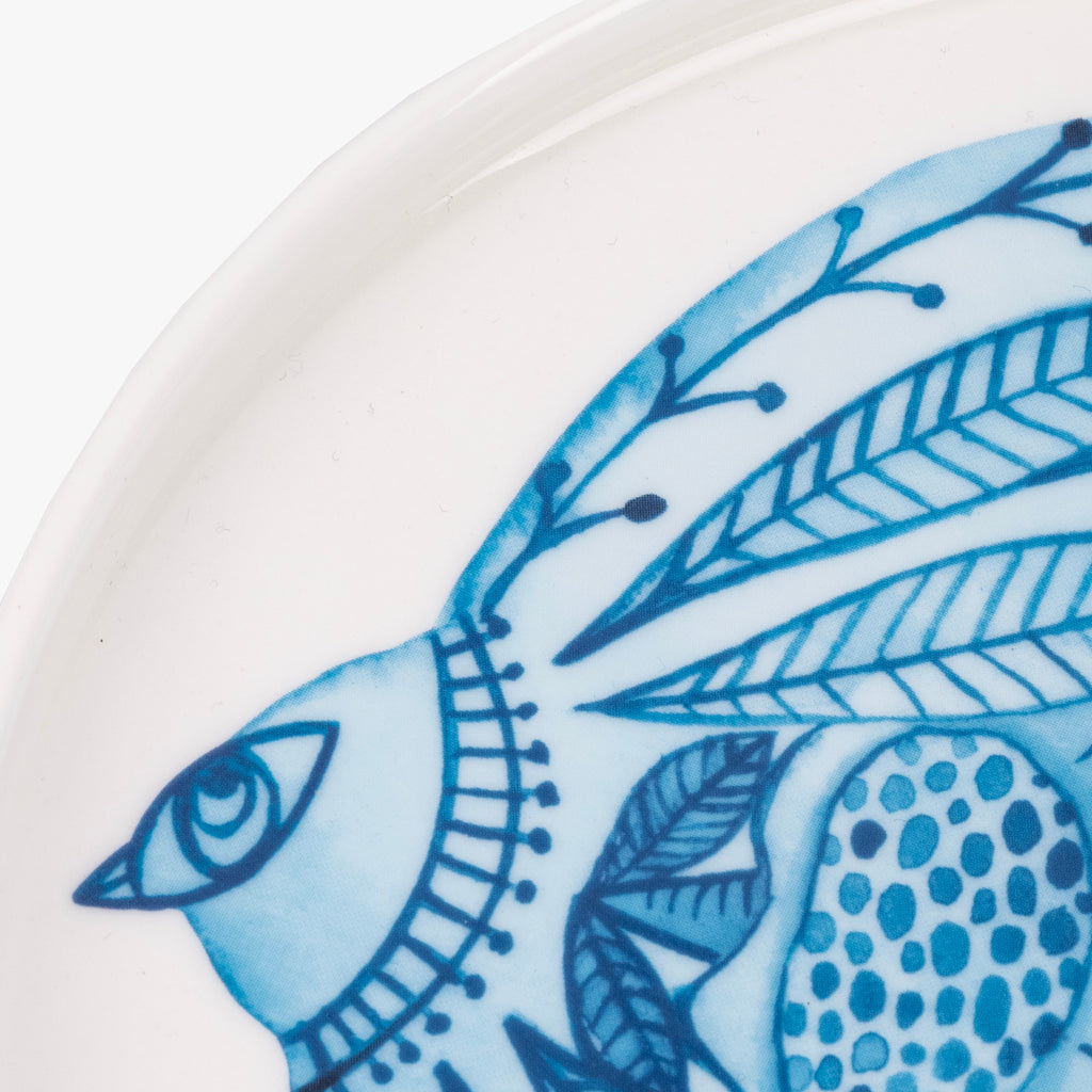 Prato de Sobremesa PÁJARO AZUL