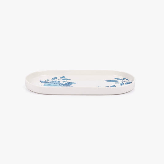 Bandeja oval BLUE BIRD