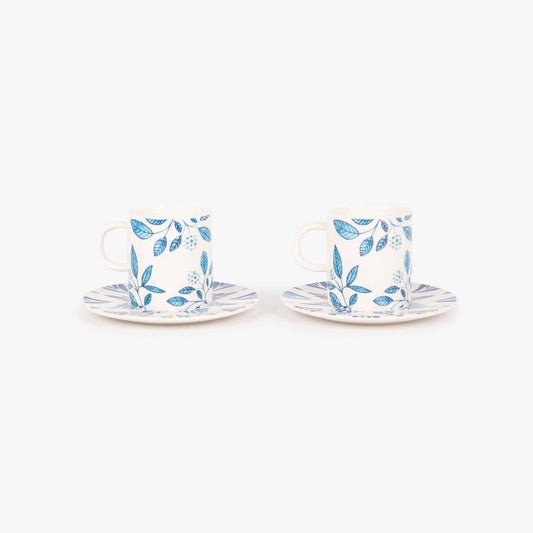2 chávenas de café BLUE BIRD