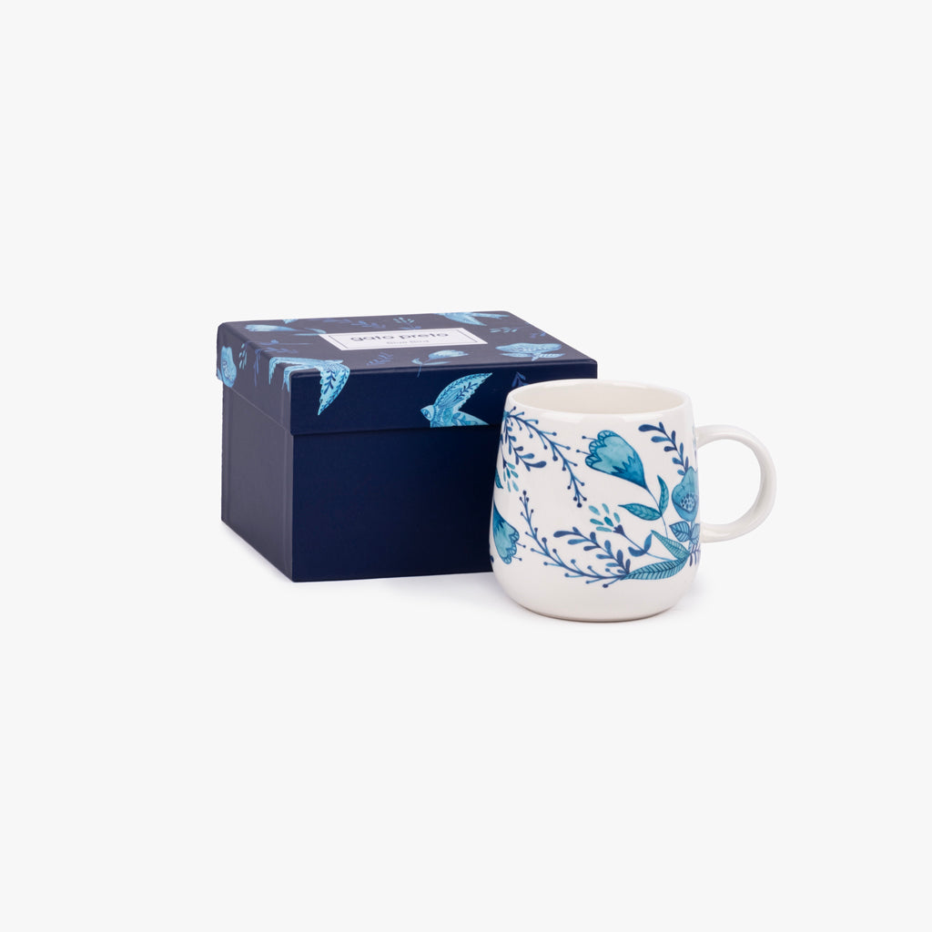Caneca azul BLUE BIRD