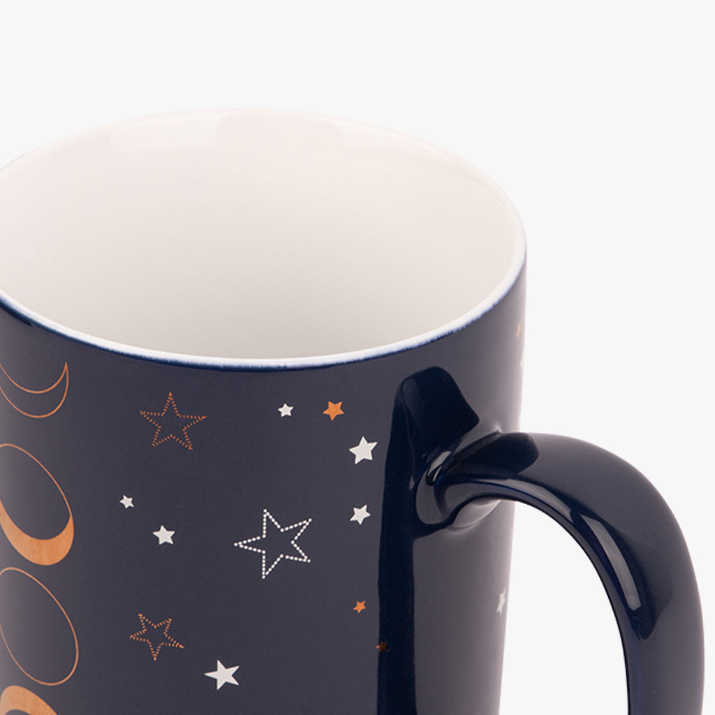 Blue mug moons 420ml BRIGHT SKY