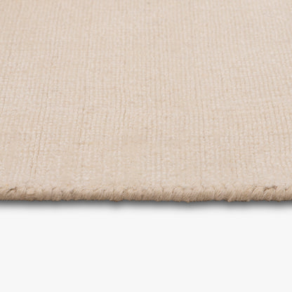 Tapete Tufado Lã e Viscose Bege 70x110 MIRA