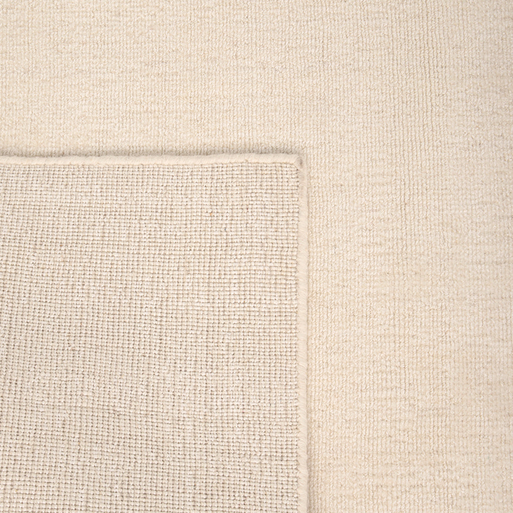 Tapete Tufado Lã e Viscose Bege 70x110 MIRA