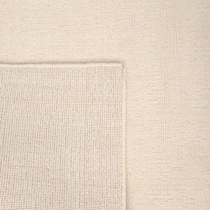 Tapete Tufado Lã e Viscose Bege 70x110 MIRA