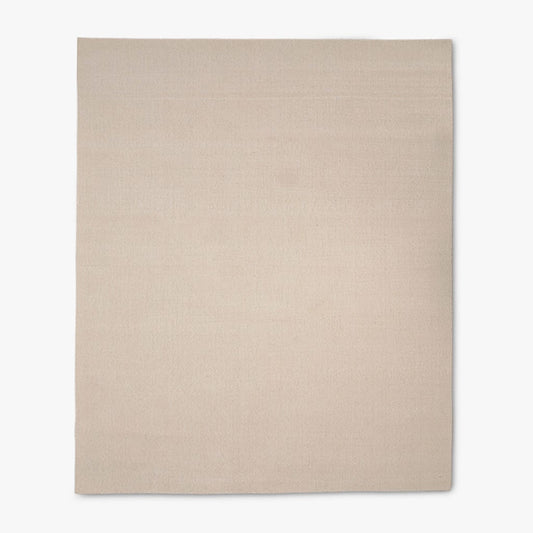 Tapete Tufado Lã e Viscose Bege 140x200 MIRA