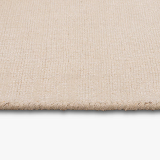 Tapete Tufado Lã e Viscose Bege 140x200 MIRA