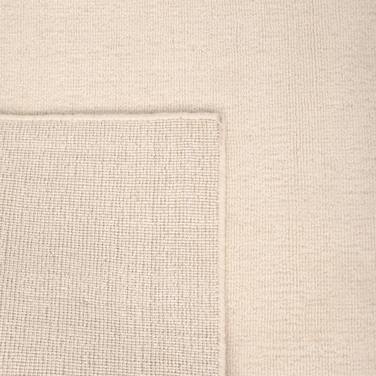Tapete Tufado Lã e Viscose Bege 140x200 MIRA
