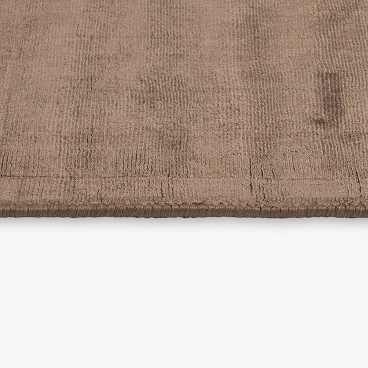 Tapete Tufado Viscose Castanho 70x110 MIRA