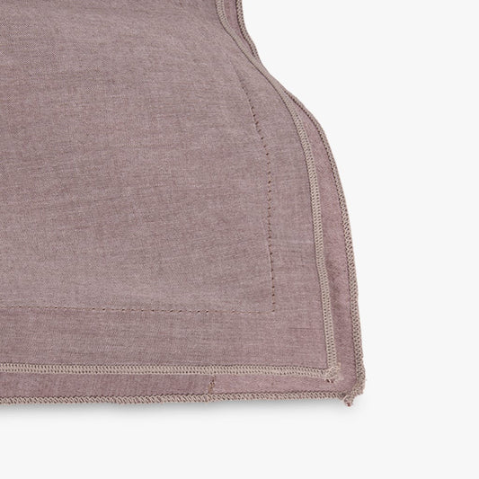 Taie d'oreiller beige en coton 50x65cm GRÀCIA