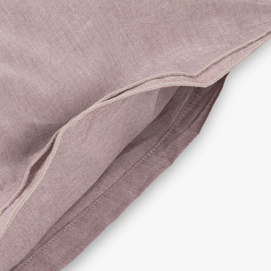 Taie d'oreiller beige en coton 50x65cm GRÀCIA