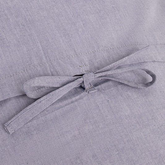Taie d'oreiller bleu en coton 45x90cm GRÀCIA