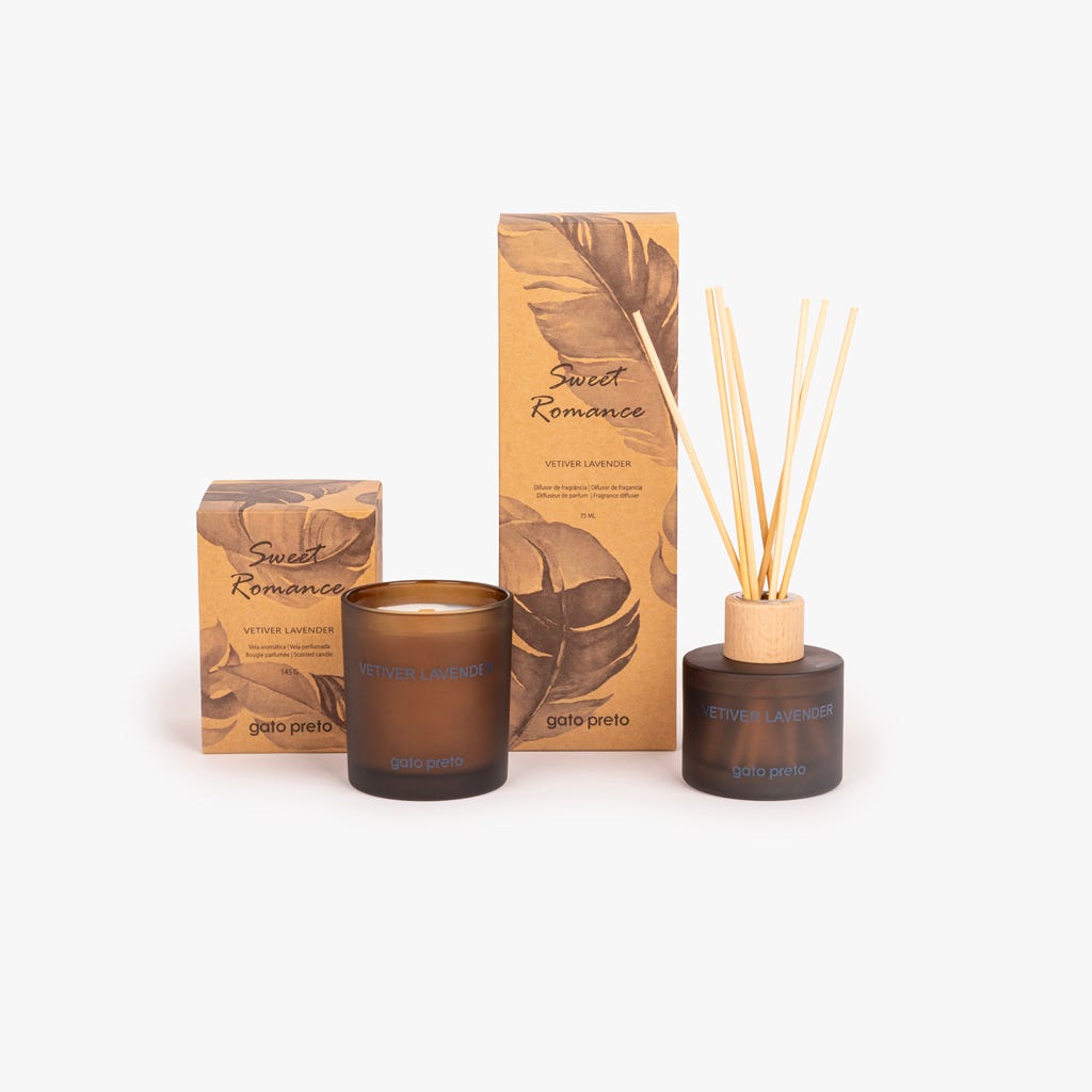Vetiver Lavender Diffuser 75ml SWEET ROMANCE