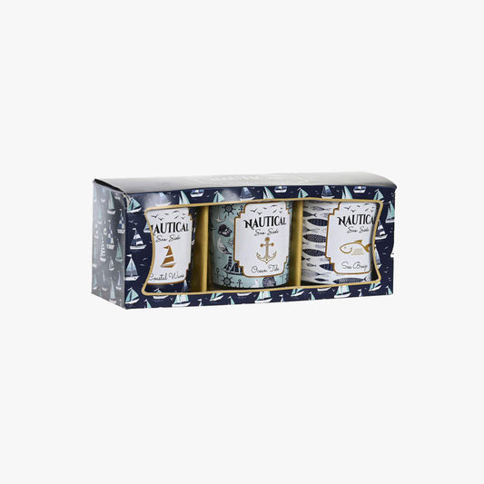 Pack 3 Velas Náutico MARÍTIMO