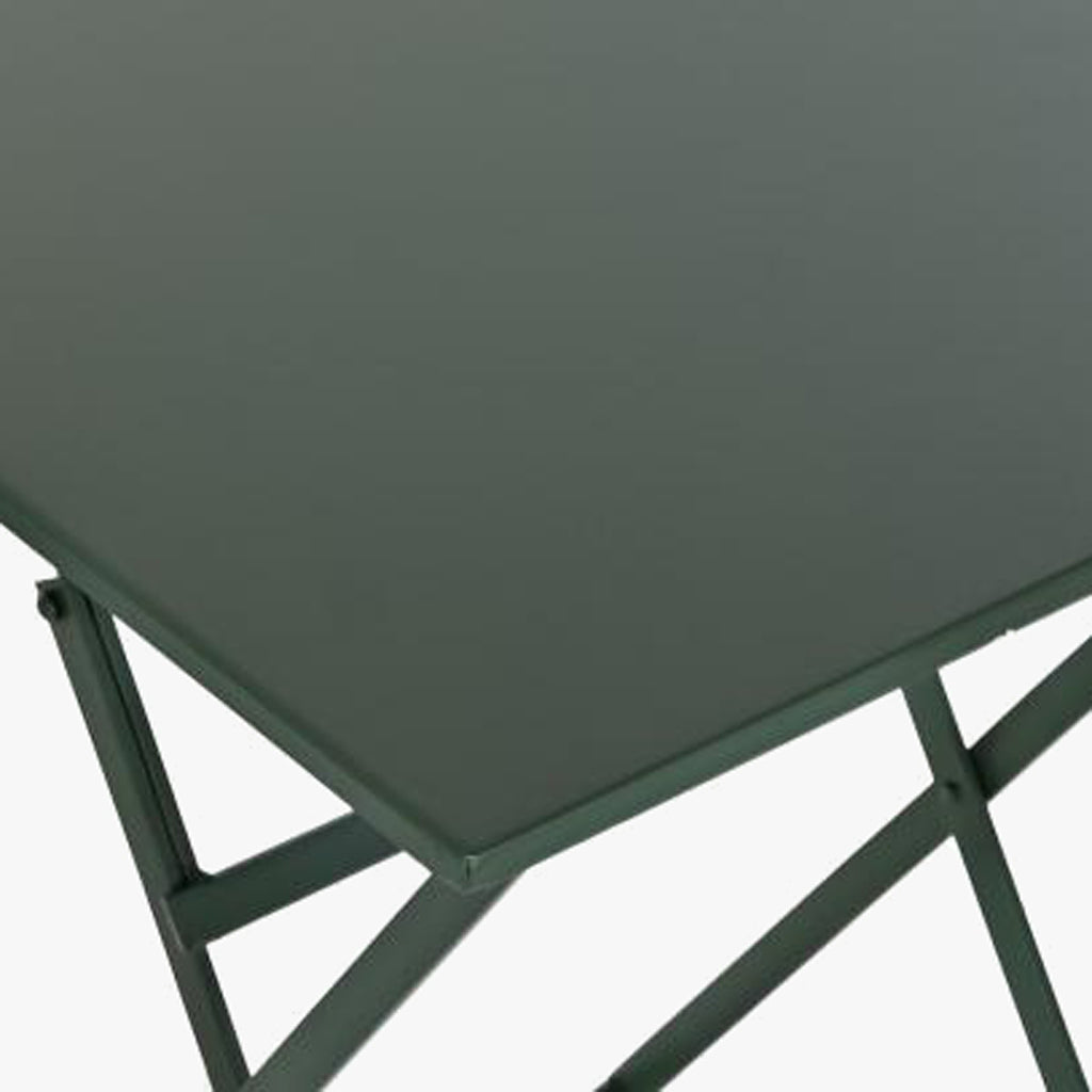 Conjunto de Mesa e 2 cadeiras Metal Verde COLORFUL