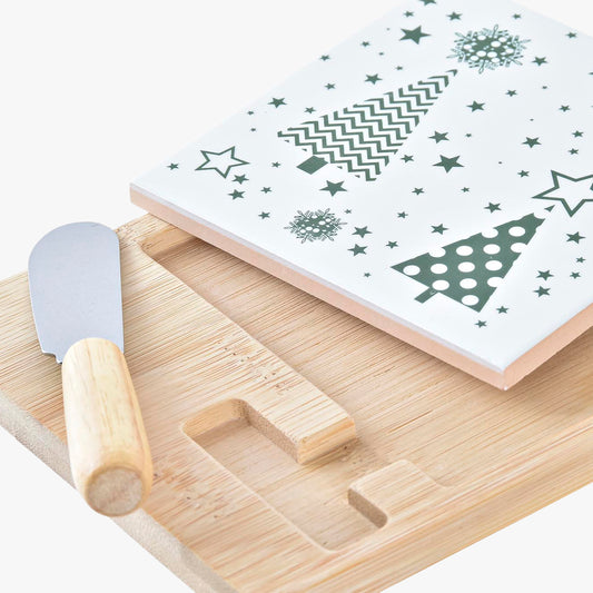 Planche d'apéritifs en pin ALPINE