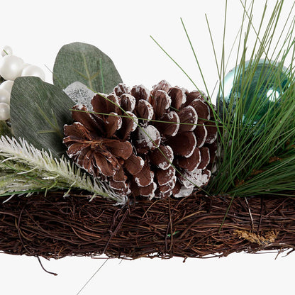 Coroa Natal Azul CELESTIAL