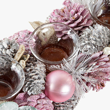 Pink Candle Holder 38cm CELESTIAL