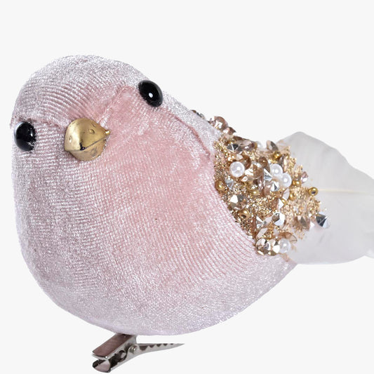 CELESTIAL Pink Assorted Clip Bird