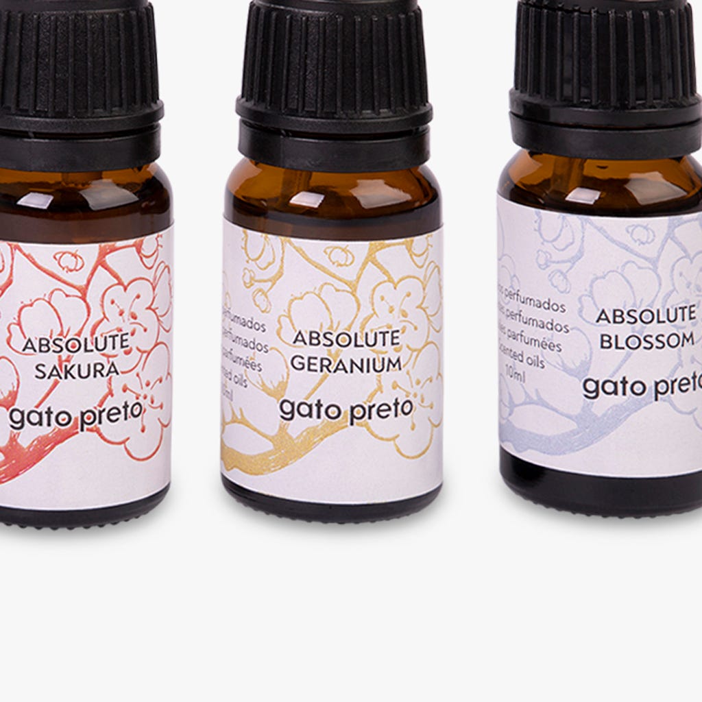 Oil fragrance 10 ml (set 3) ABSOLUTE GARDEN