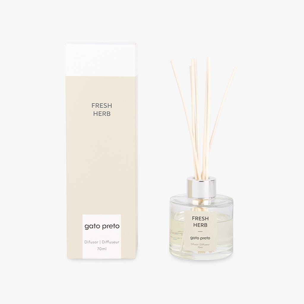Difusor de Fragrância Fresh Herb 70ml PRIME ESSENCE
