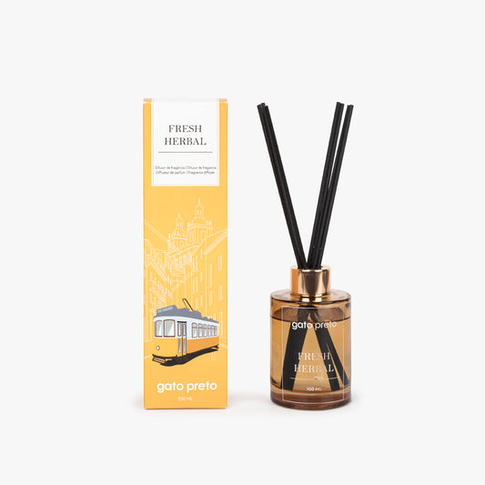 Difusor de Pauzinhos Fresh Herbal 100ml HOMAGE