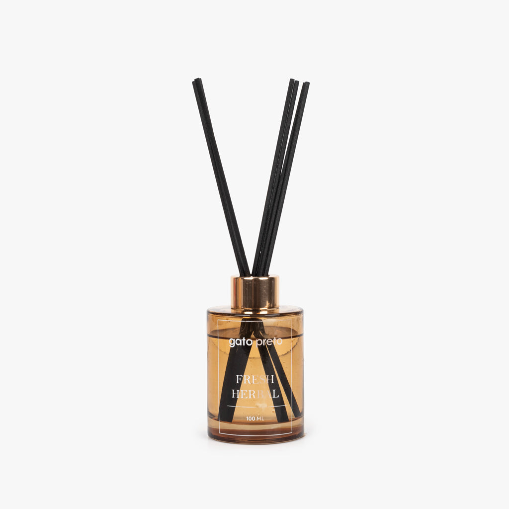 Difusor de Pauzinhos Fresh Herbal 100ml HOMAGE