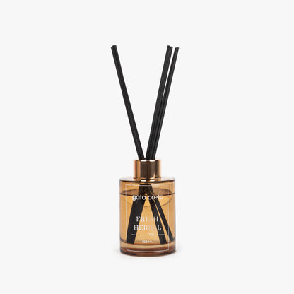 Difusor de Pauzinhos Fresh Herbal 100ml HOMAGE