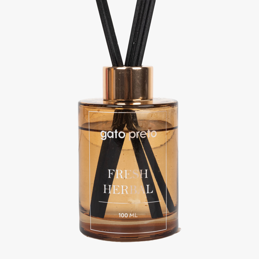 Difusor de Pauzinhos Fresh Herbal 100ml HOMAGE