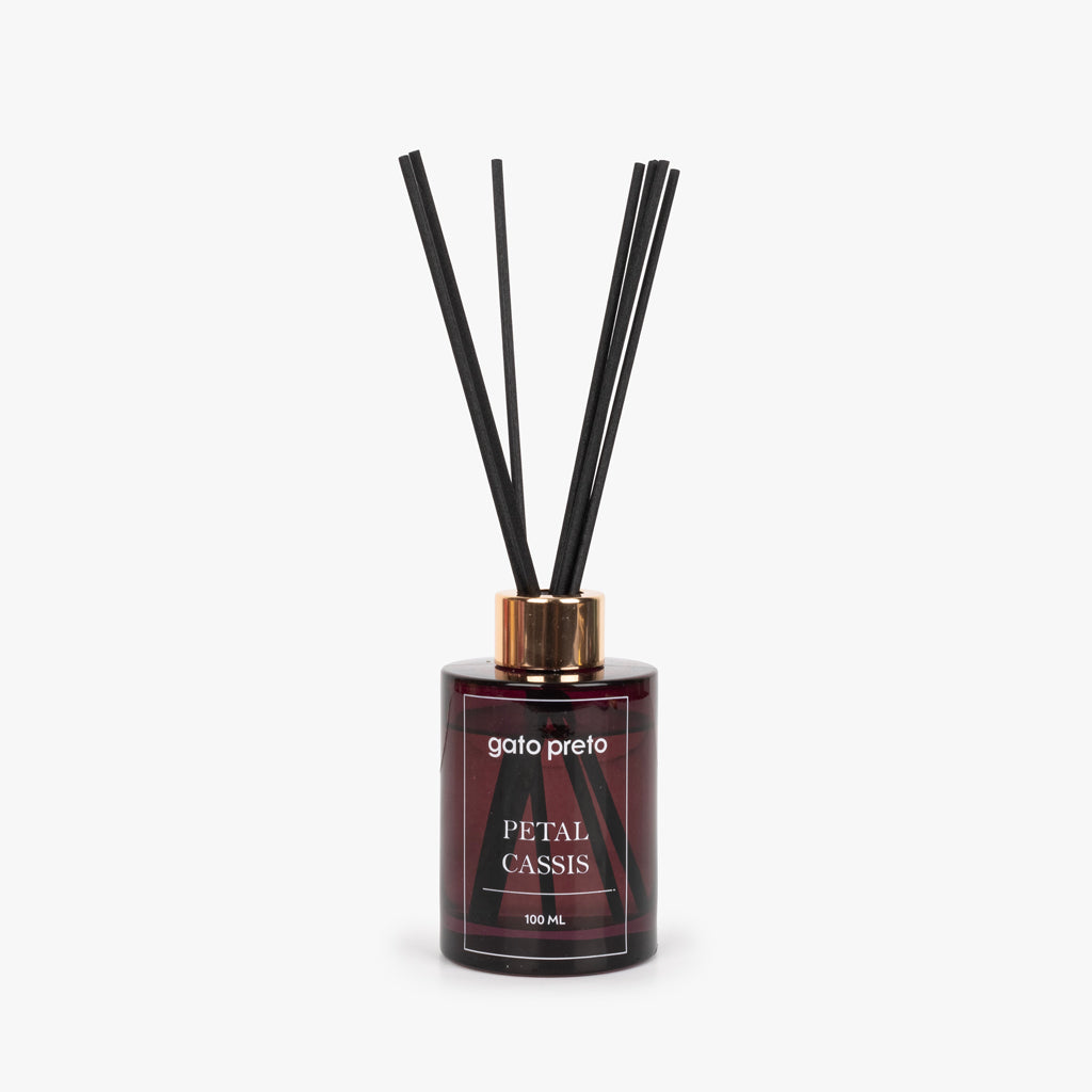 Difusor de Pauzinhos Petal Cassis 100ml HOMAGE
