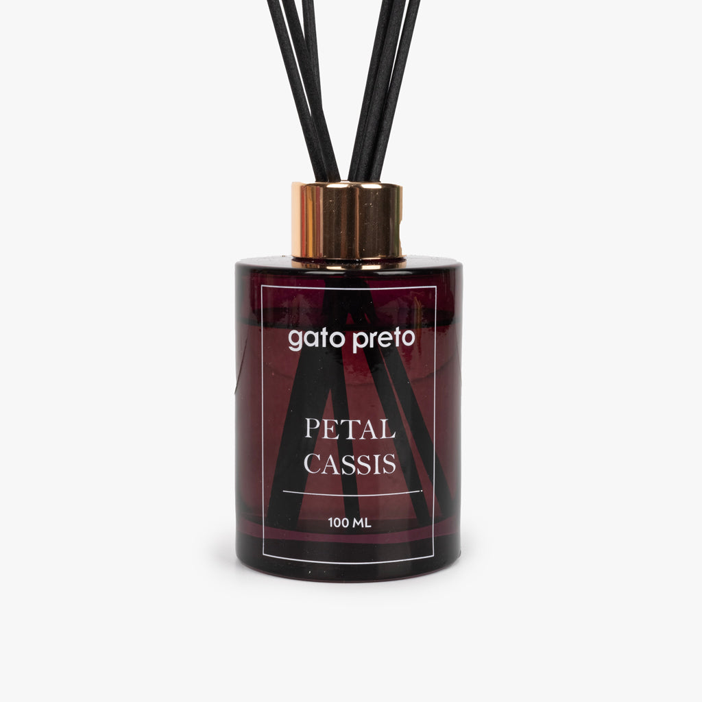 Difusor de Pauzinhos Petal Cassis 100ml HOMAGE