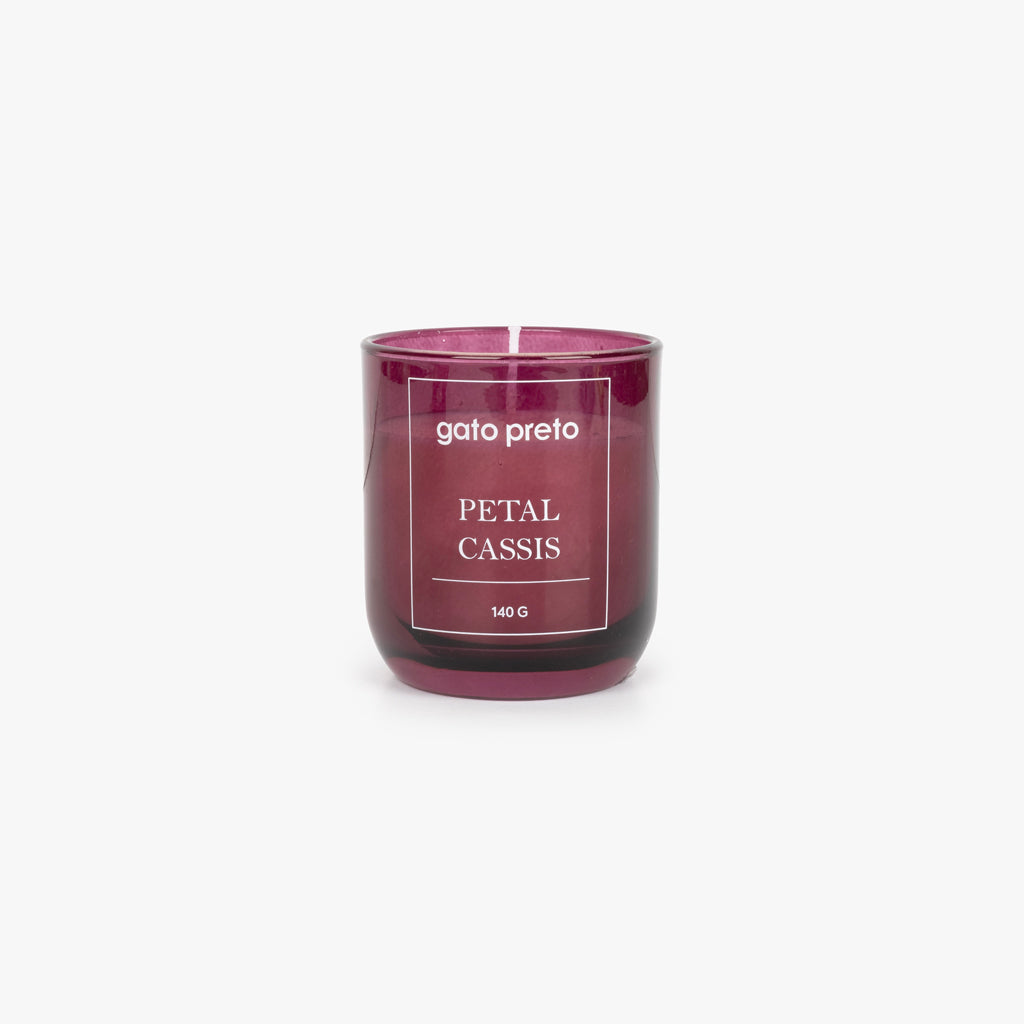 Vela Aromática Petal Cassis 140g HOMAGE