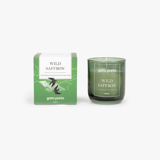 Vela Aromática Wild Saffron 140g HOMAGE