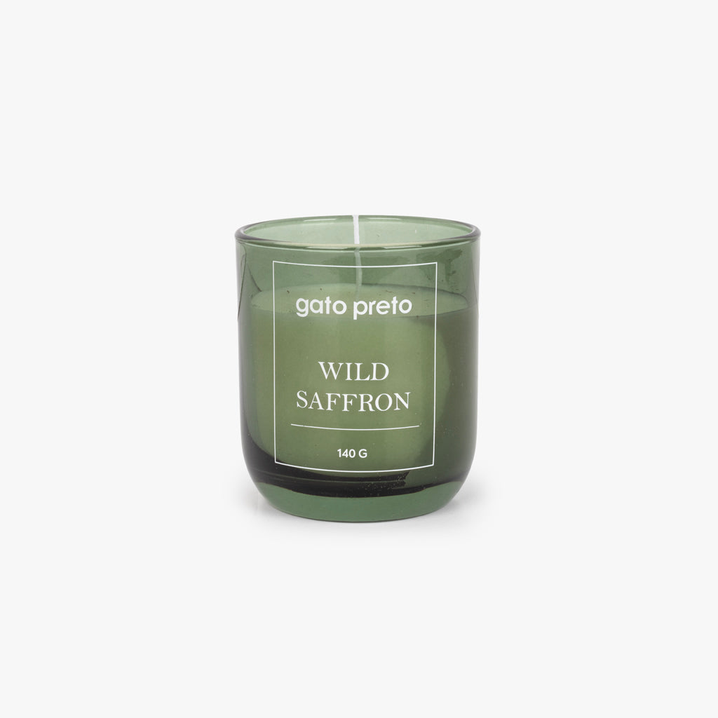 Vela Aromática Wild Saffron 140g HOMAGE
