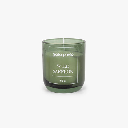 Vela Aromática Wild Saffron 140g HOMAGE