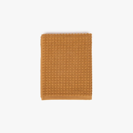 Toalha de Banho de Rosto Algodão Favos Amarelo ESNA