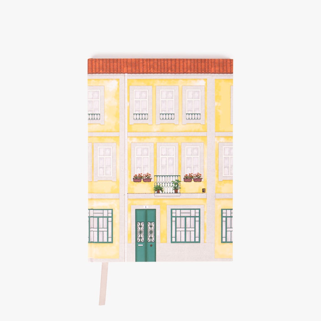 A5 Notebook House Lines VILLAGE