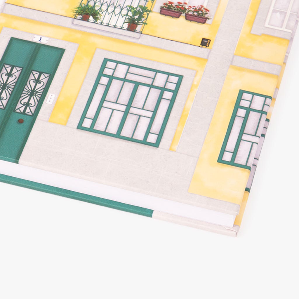 A5 Notebook House Lines VILLAGE