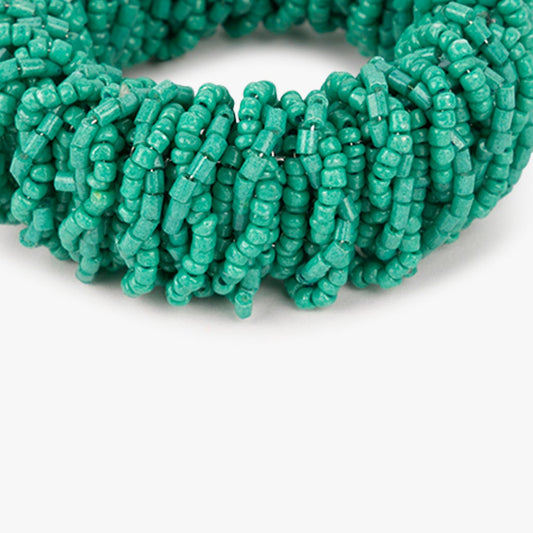 Turquoise bead napkin ring BEAD