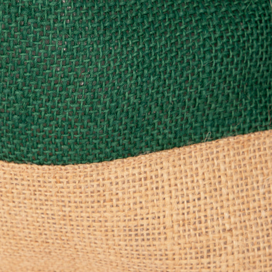 Lot de 3 sacs en jute vert COZY
