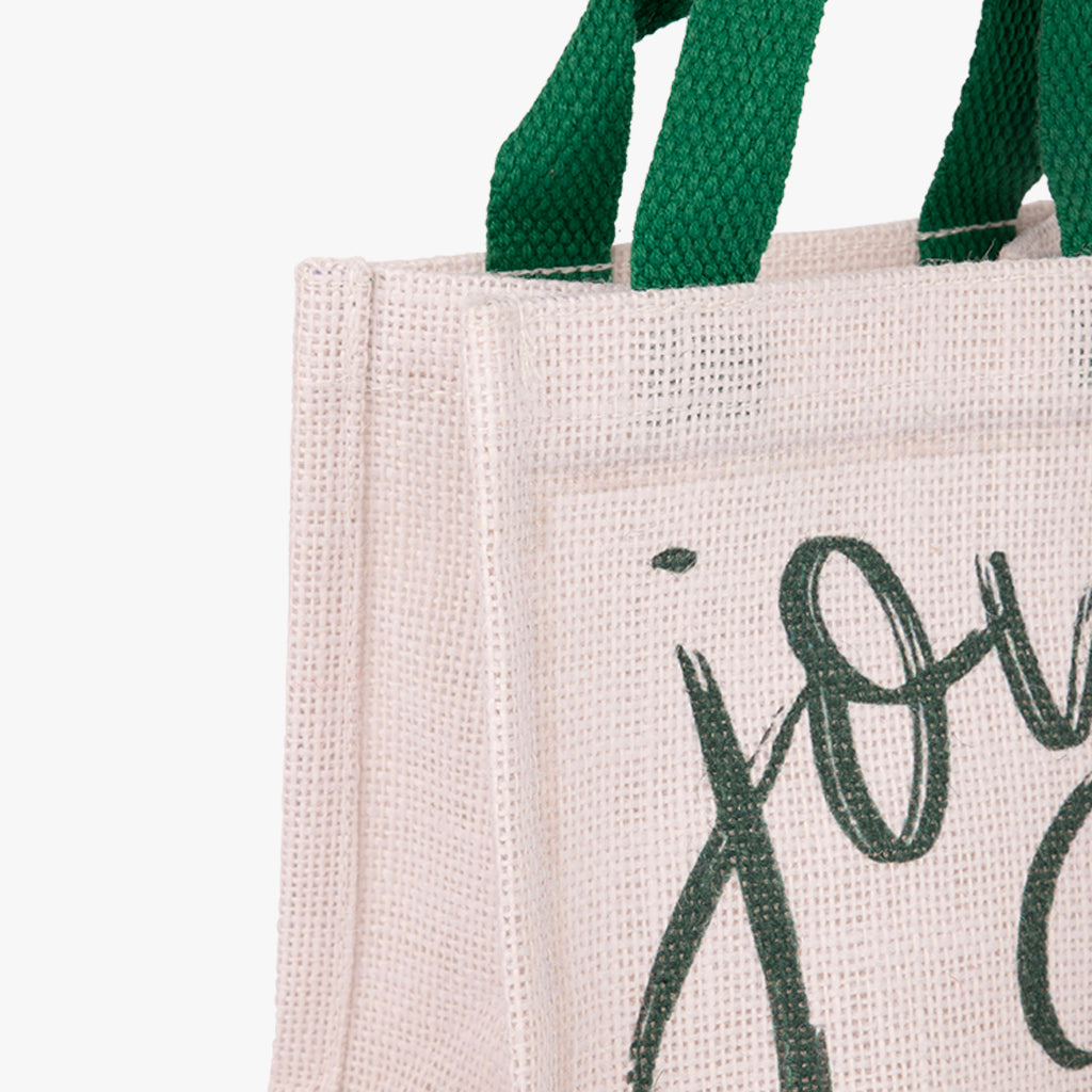 Sac en jute Joy 15x15cm COSY