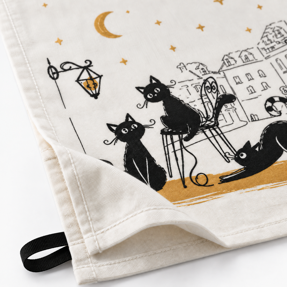 Paño Cocina Gatos 45x60 CAT CREW
