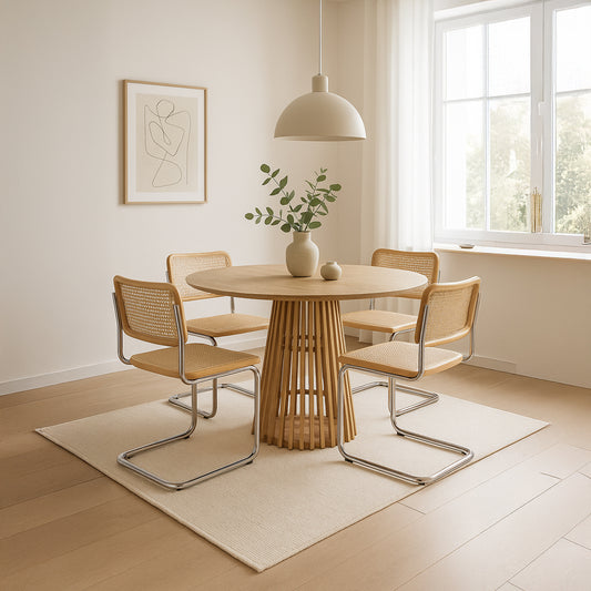 Mesa Redonda Madeira 120cm ENLACE