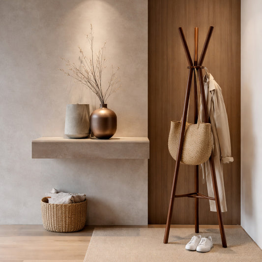 Pied de support en bois 49x49x182 CAUTO