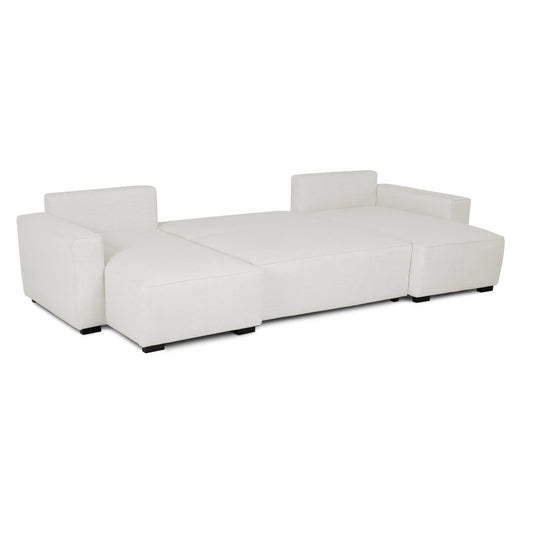 Sofá - Cama Panorâmico 5 Lugares com 2 Chaise Longue - JordanC1512ACSRG8240_C24