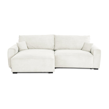 Sofá - Cama 4 Lugares com Chaise Longue Reversível - LaurenC1511ACSRG7902_C24