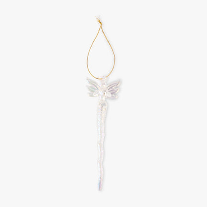 Enfeite anjo vidro I 13cm